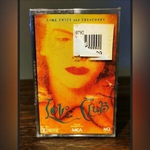LOVE Club - Lime Twigs and Treachery - New Sealed Cassette
